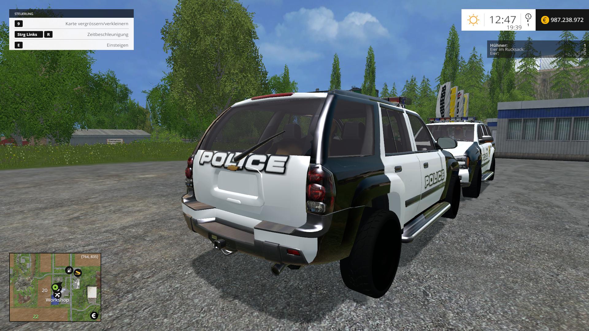 Police Pack v 1.0 mod for Farming Simulator 2015