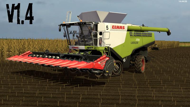 Claas Lexion Stage Iv Pack V