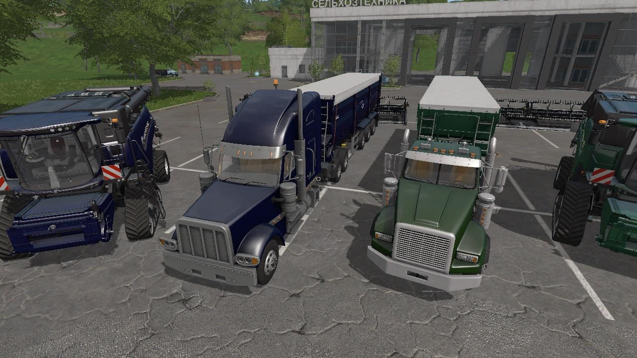 FS17 Harvesters, Trucks, Trailers, Headers Pack v4.0