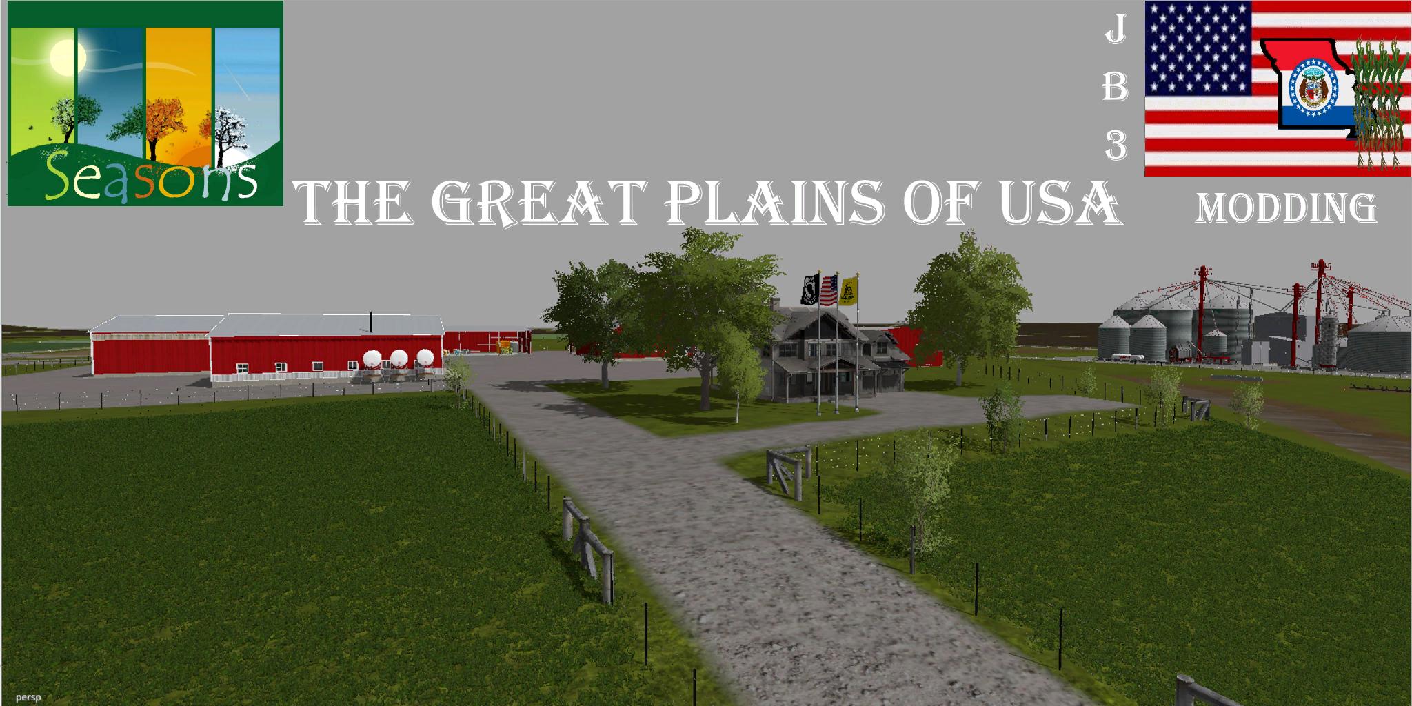 Fs17 Mod Usfs FS17 The Great Plains of USA v3.0