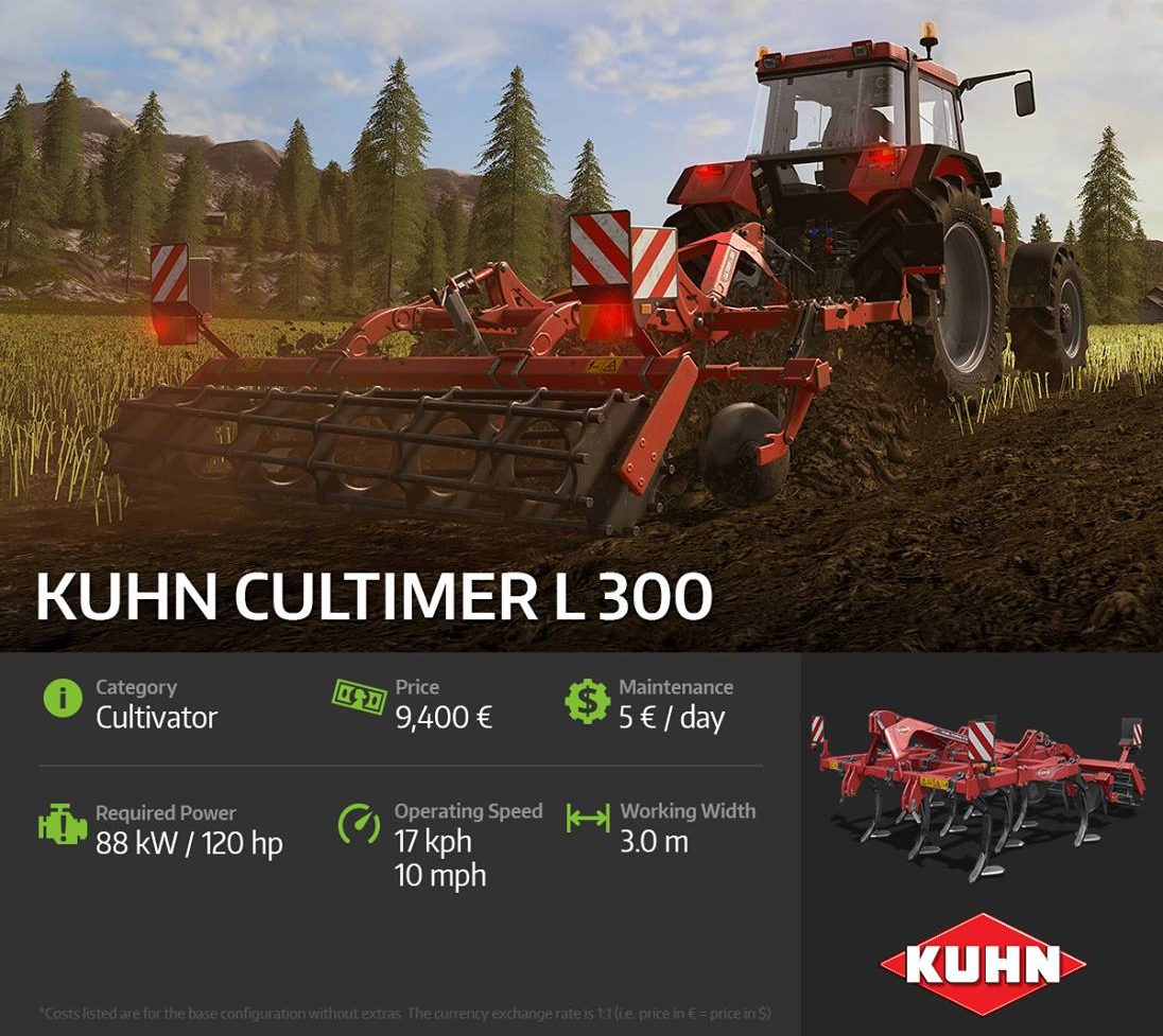 The all knowing cultivator. Kuhn Cultimer 400 ФС 17. Kuhn Cultimer l300 NS. Читы на ферму 17. Fs17 - Kuhn Equipment Pack.