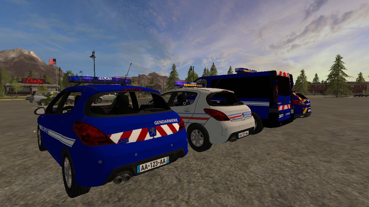 Pack Gendarmerie - Police FS17