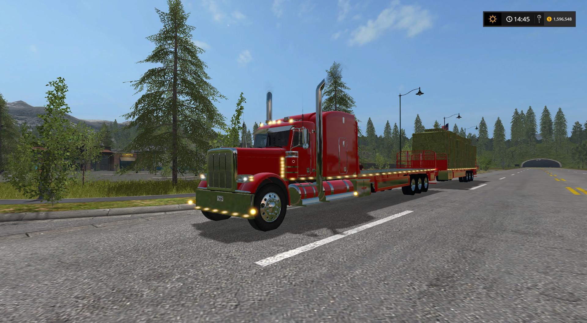 Peterbilt Flatbed Custom V